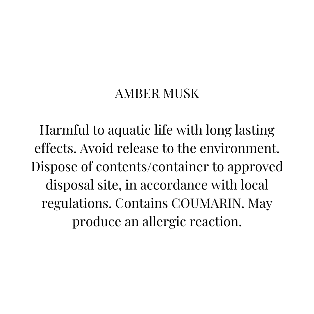Amber Musk Wax Melt