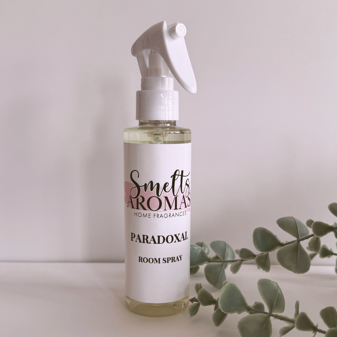 Paradoxal Room Spray by Smelts Aromas – pear, jasmine sambac and bourbon vanilla luxury home fragrance.