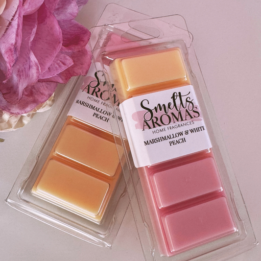Marshmallow & White Peach Wax Melt
