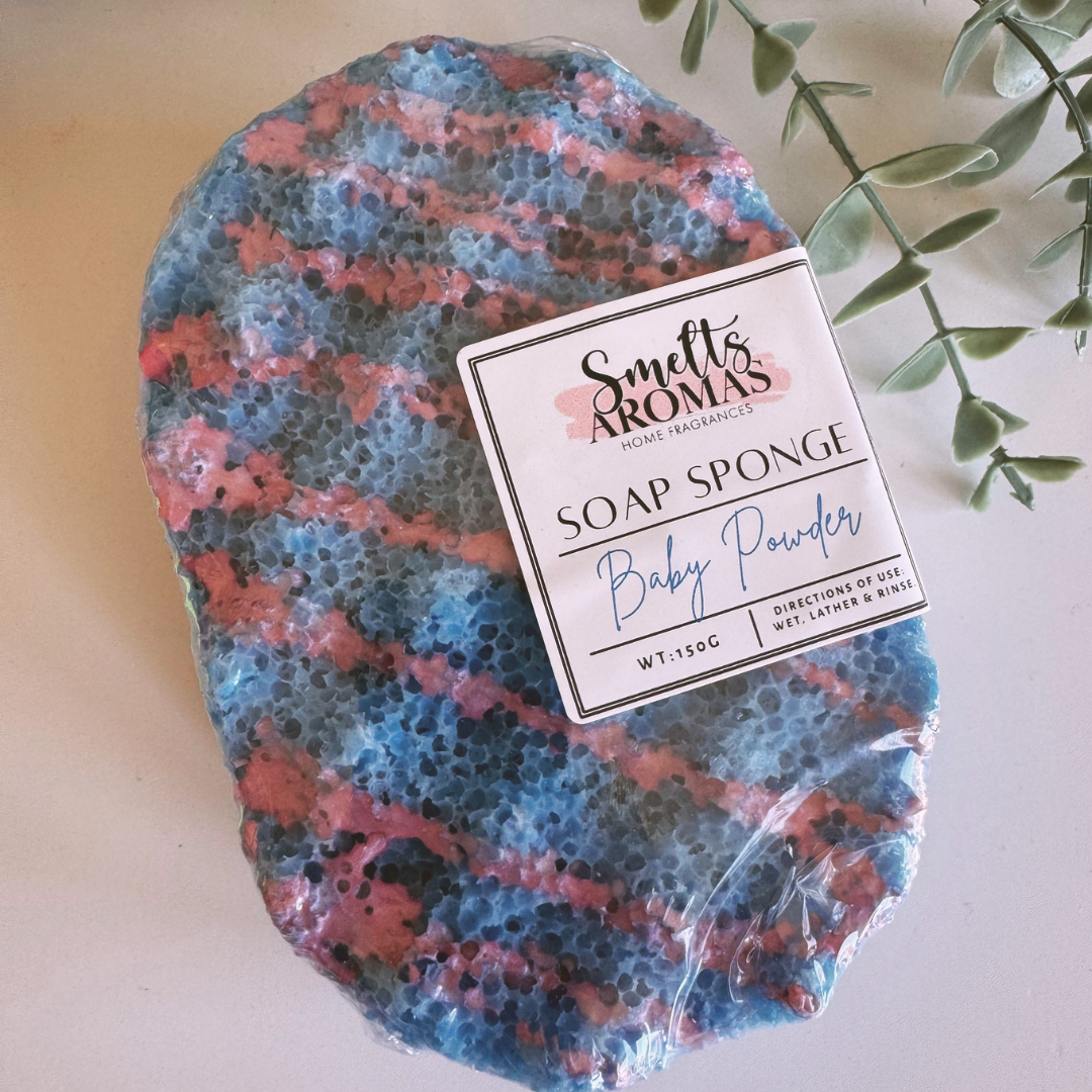 Baby Powder Soap Sponge