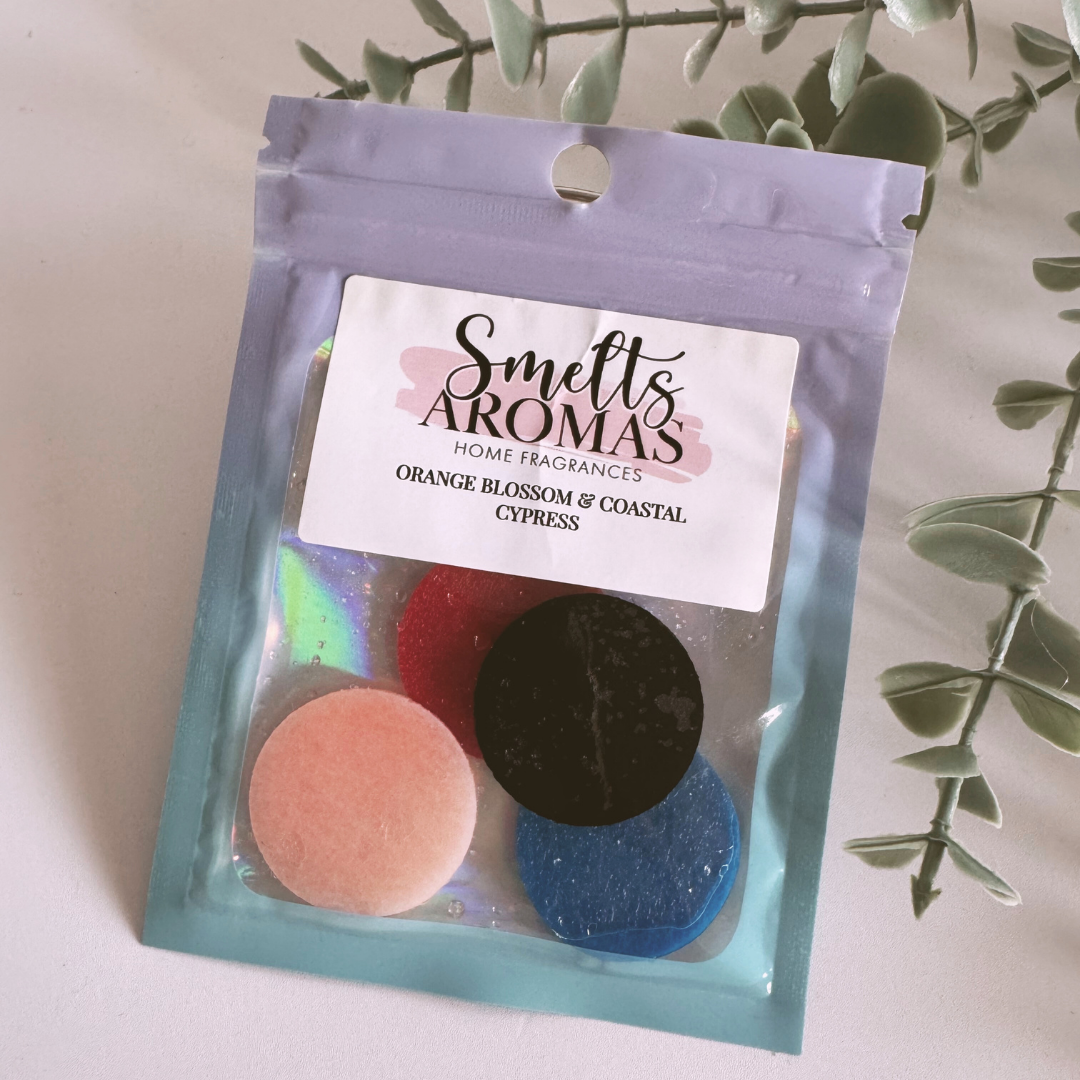 Orange Blossom & Costal Cypress Hoover Discs