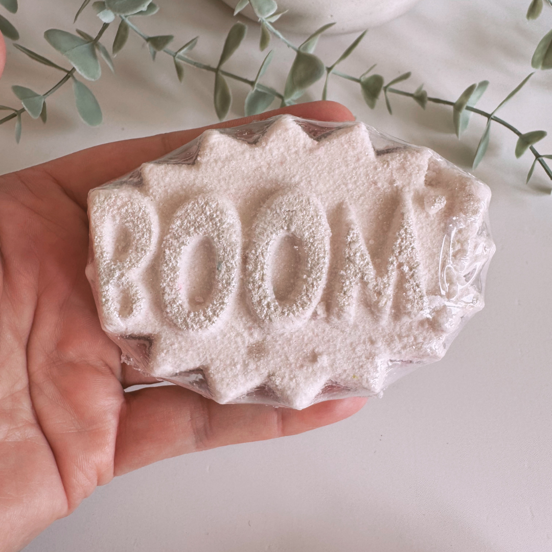 Pow Boom Bang Bath Bomb | Comic Style Bath Bomb in Random Scents