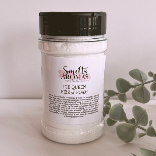 Ice Queen Fizz & Foam by Smelts Aromas – sweet pear, cotton candy, vanilla and cherry foaming cleaner with bubblegum-style fragrance.