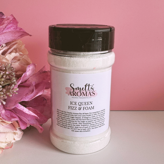 Ice Queen Fizz & Foam by Smelts Aromas – sweet pear, cotton candy, vanilla and cherry foaming cleaner with bubblegum-style fragrance.