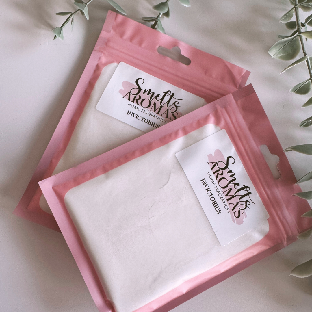 Invictorius Carpet Freshener by Smelts Aromas – masculine marine, grapefruit, patchouli and ambergris home fragrance.