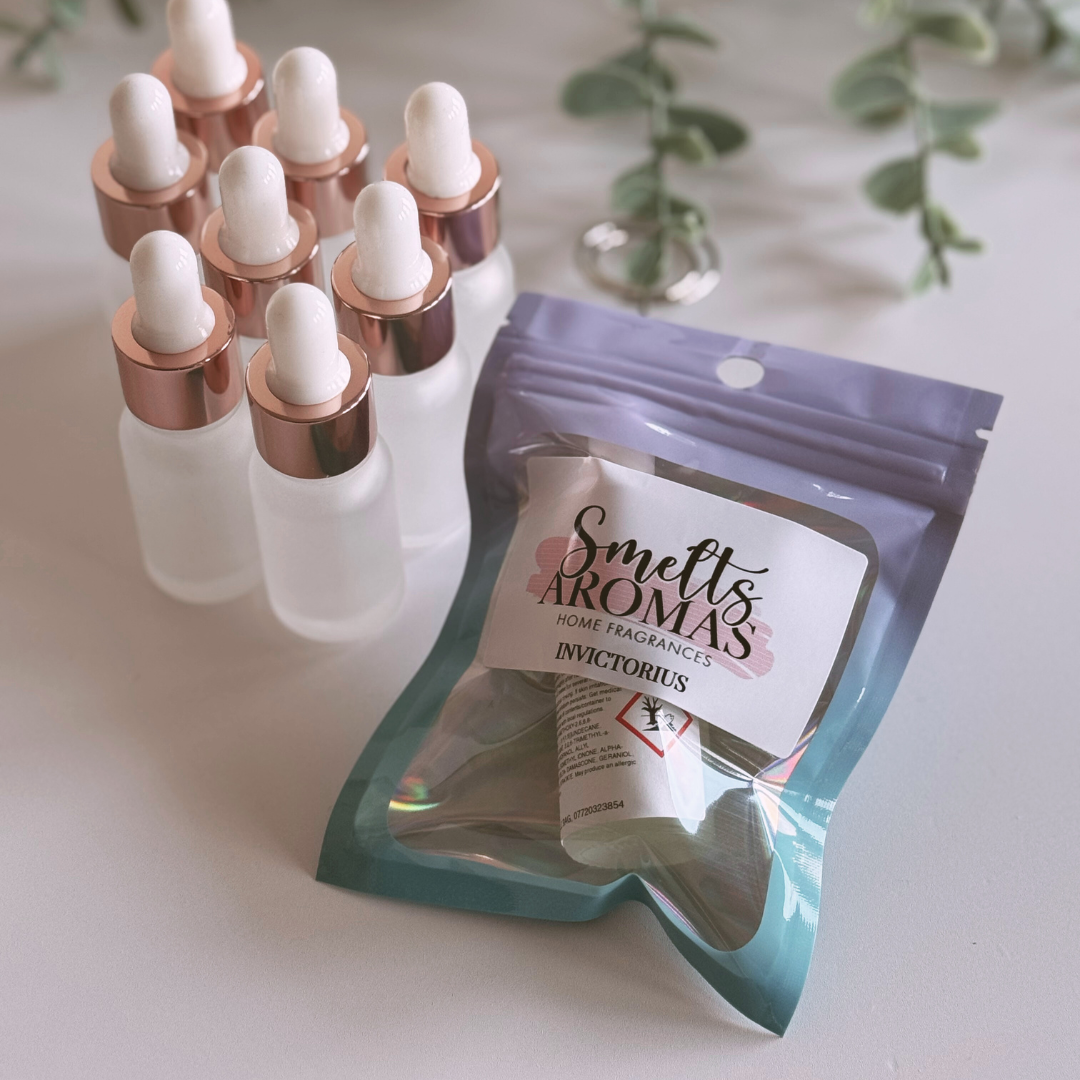 Invictorius Fragrance Oil by Smelts Aromas – masculine marine, grapefruit, patchouli and ambergris scent.