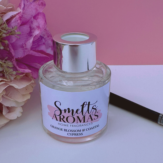 Smelts Aromas Orange Blossom & Costal Cypress Reed Diffuser 