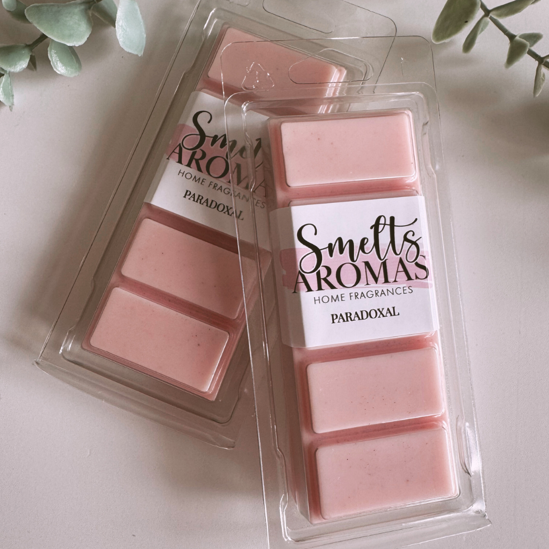 Paradoxal Wax Melt by Smelts Aromas – pear, jasmine sambac and bourbon vanilla luxury home fragrance.