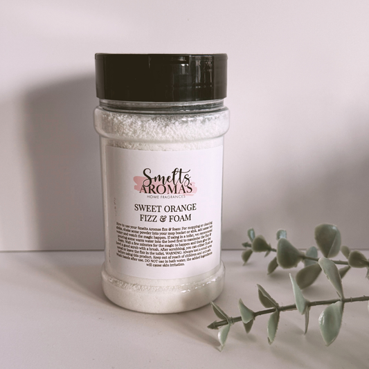 Sweet Orange Fizz & Foam by Smelts Aromas – fresh juicy citrus orange cleaning fragrance