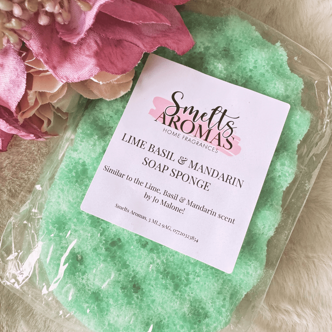 Lime, Basil & Mandarin Soap SpongeSoap SpongeSmelts Aromas