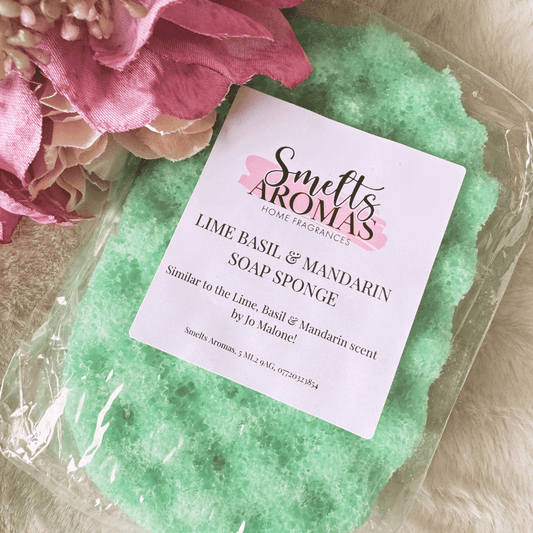Lime, Basil & Mandarin Soap SpongeSoap SpongeSmelts Aromas